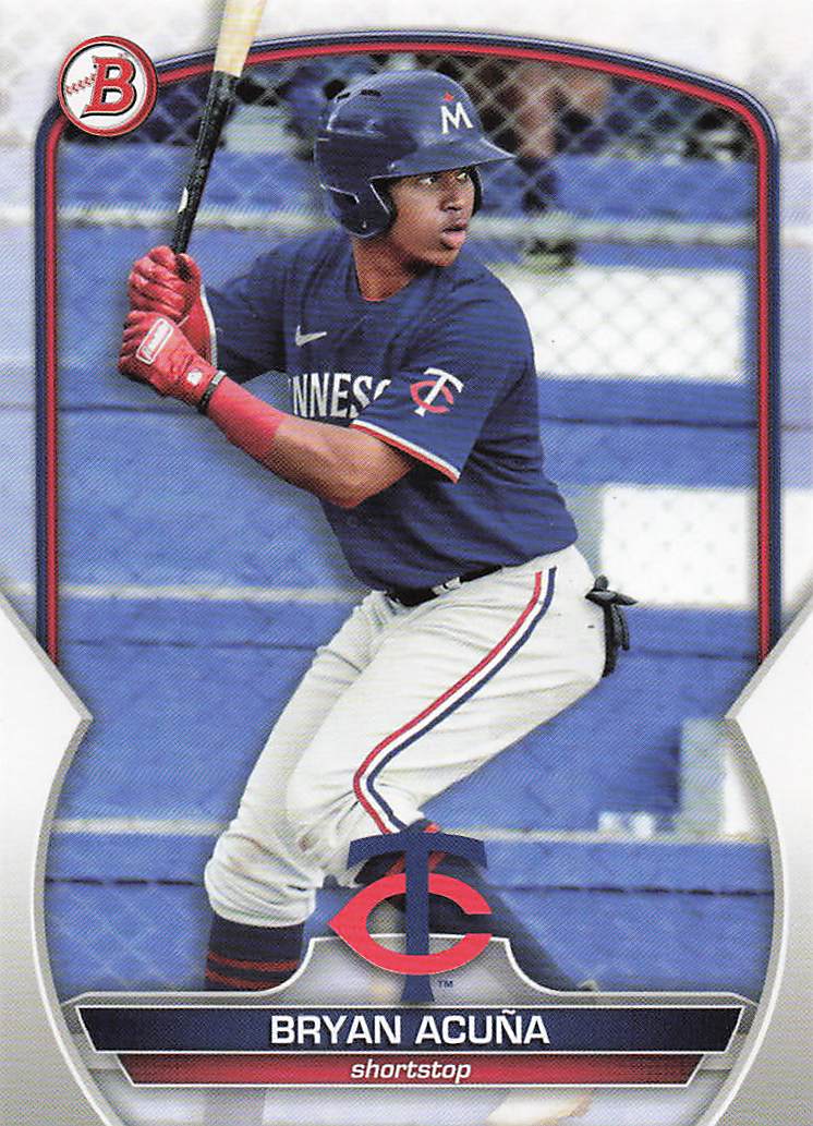 2023 Bowman Baseball Prospects Bryan Acuna #BP-37