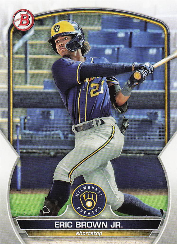 2023 Bowman Baseball Prospects Eric Brown Jr. #BP-41