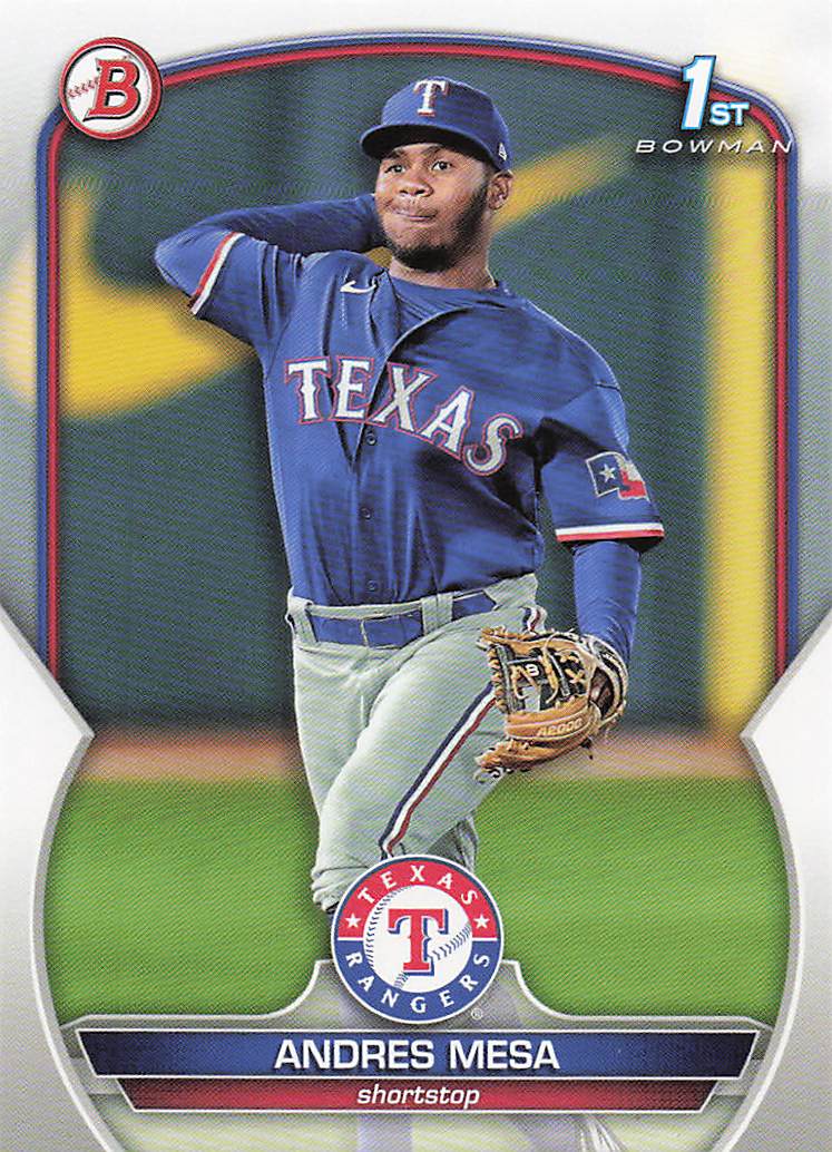 2023 Bowman Baseball Prospects Andres Mesa #BP-44