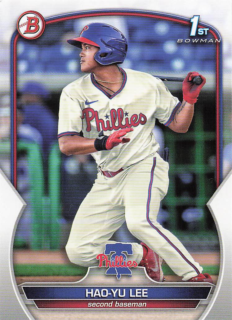 2023 Bowman Baseball Prospects Hao-Yu Lee #BP-52