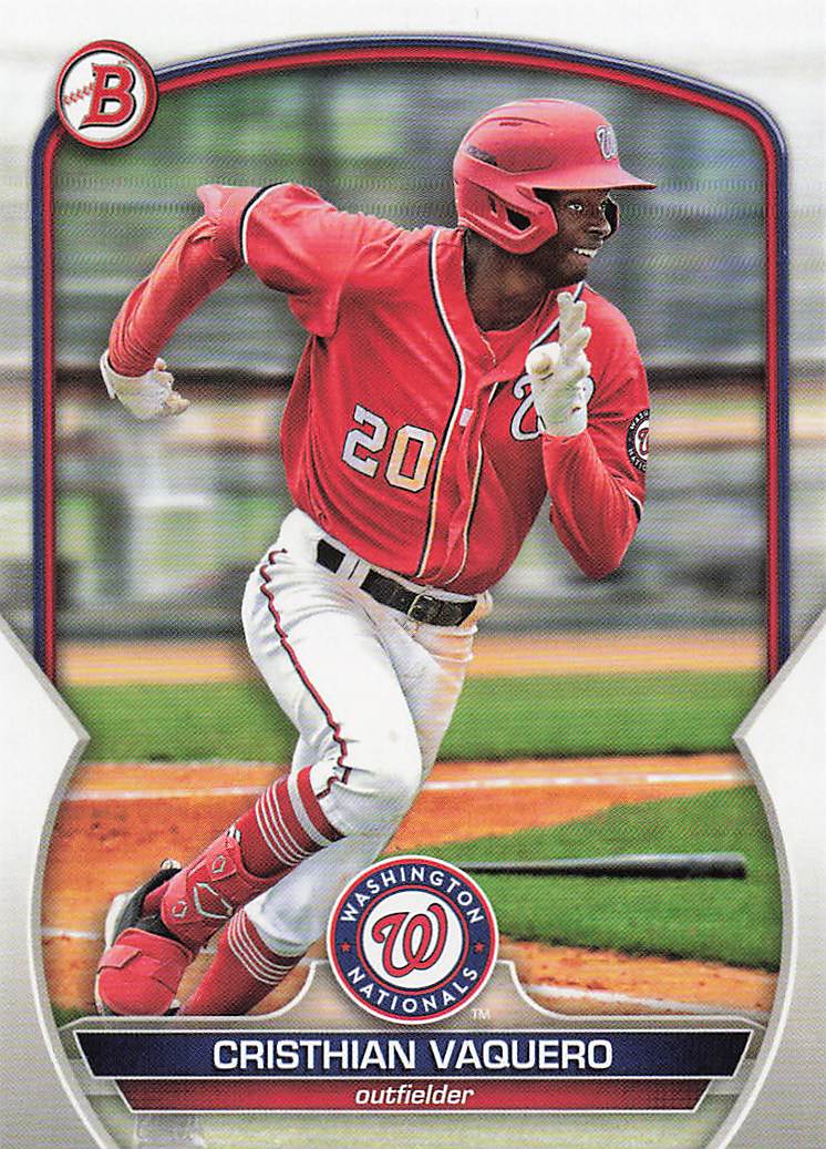 2023 Bowman Baseball Prospects Cristhian Vaquero #BP-54