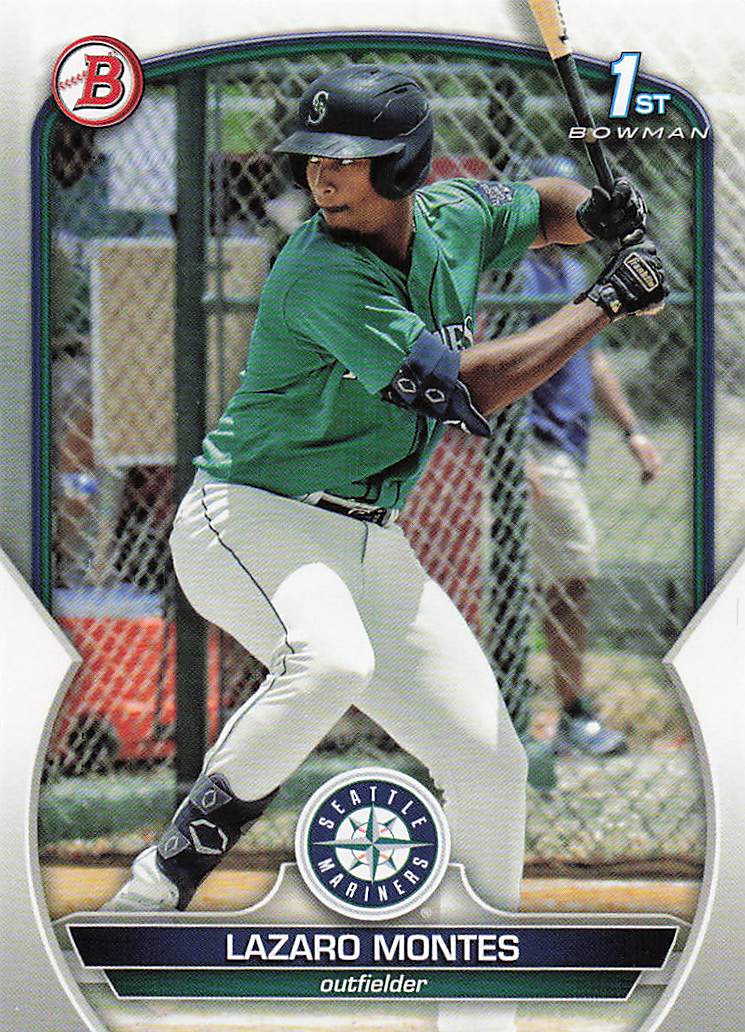 2023 Bowman Baseball Prospects Lazaro Montes #BP-58
