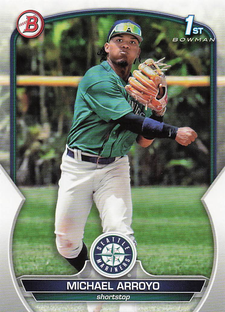 2023 Bowman Baseball Prospects Michael Arroyo #BP-63