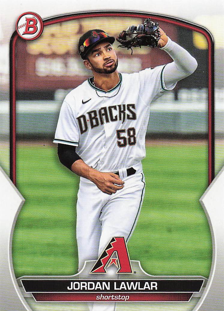 2023 Bowman 1st Edition Baseball Jordan Lawlar #BPPF-92