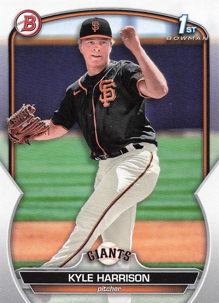 2023 Bowman 1st Edition Baseball Kyle Harrison #BPPF-93
