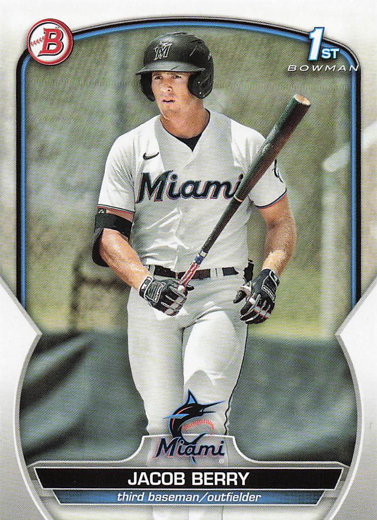 2023 Bowman 1st Edition Baseball Jacob Berry #BPPF-108