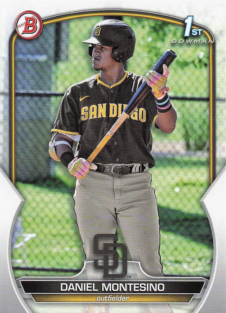 2023 Bowman 1st Edition Baseball Daniel Montesino #BPPF-114