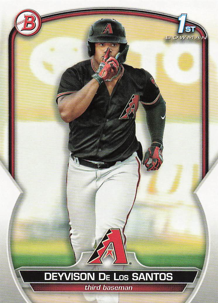 2023 Bowman 1st Edition Baseball Deyvison De Los Santos #BPPF-116
