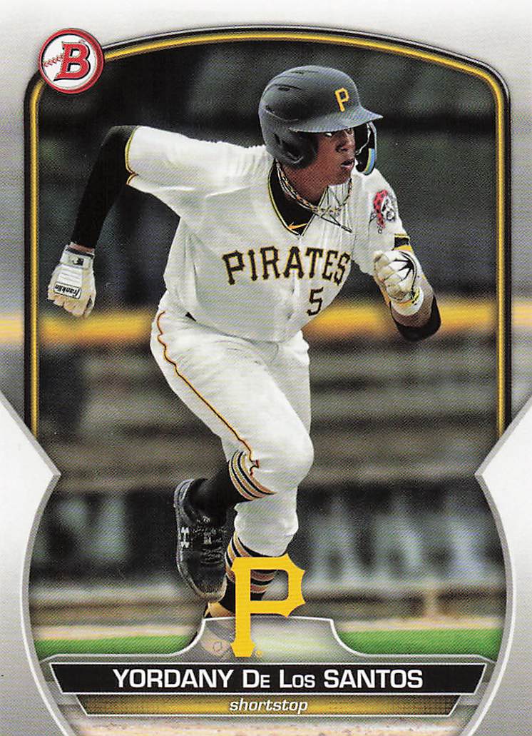 2023 Bowman Baseball Prospects Yordany De Los Santos #BP-121