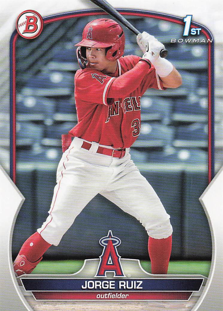 2023 Bowman 1st Edition Baseball Jorge Ruiz #BPPF-123