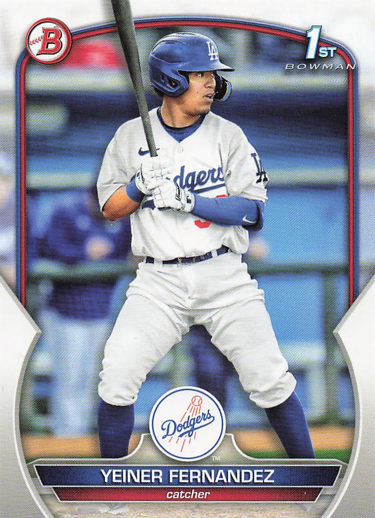 2023 Bowman 1st Edition Baseball Yeiner Fernandez #BPPF-138
