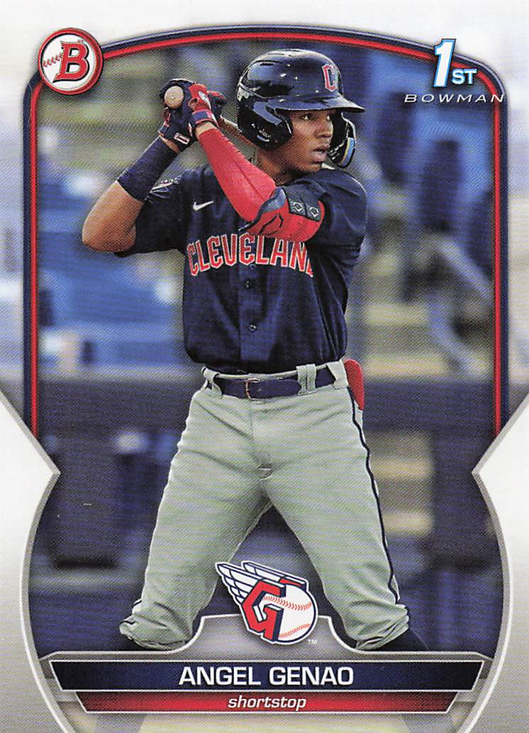 2023 Bowman 1st Edition Baseball Angel Genao #BPPF-140