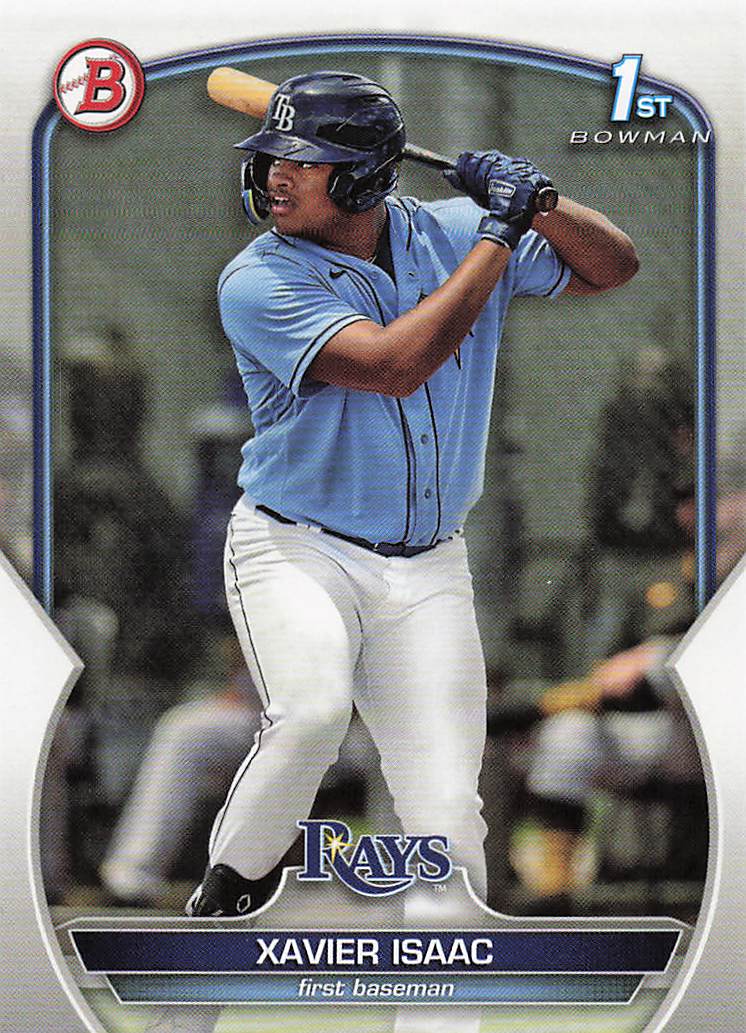 2023 Bowman 1st Edition Baseball Xavier Isaac #BPPF-145