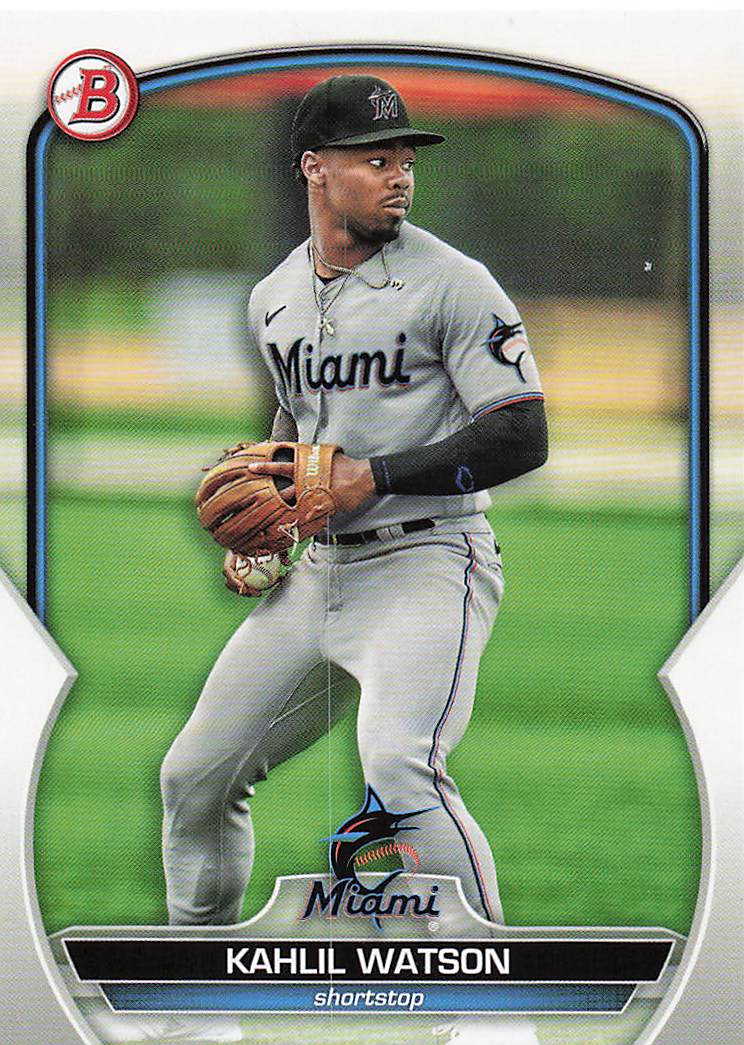 2023 Bowman 1st Edition Baseball Kahlil Watson #BPPF-147
