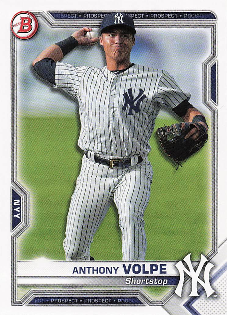 2021 Bowman Baseball Prospects Anthony Volpe #BP-85