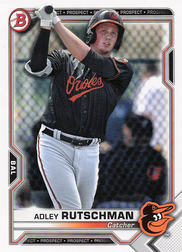 2021 Bowman Baseball Prospects Adley Rutschman #BP-121
