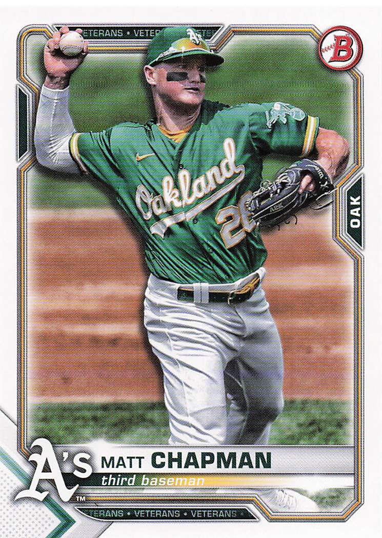 2021 Bowman Baseball Matt Chapman #37