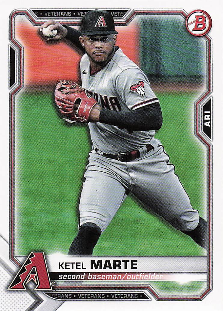 2021 Bowman Baseball Ketel Marte #63