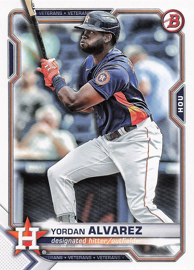 2021 Bowman Baseball Yordan Alvarez #78
