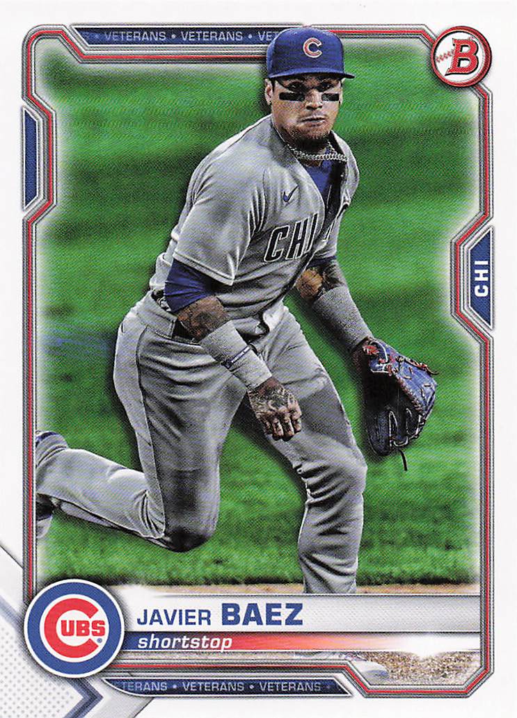 2021 Bowman Baseball Javier Baez #88