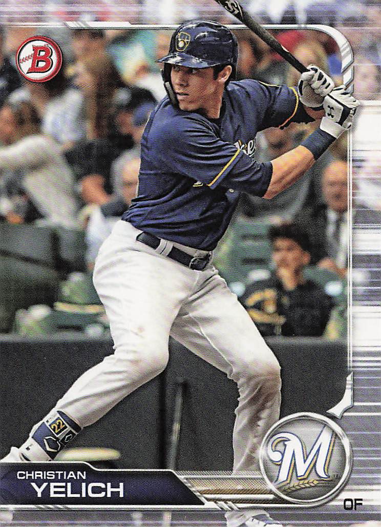 2019 Bowman Baseball Christian Yelich #14