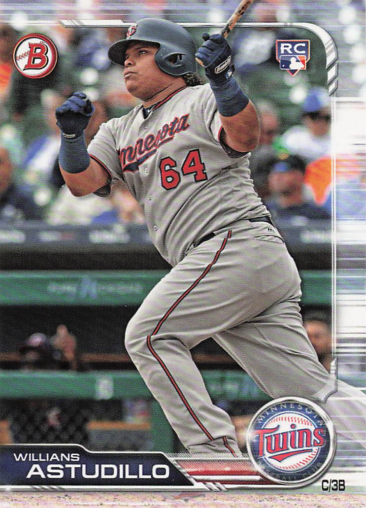 2019 Bowman Baseball Willians Astudillo #24 Rookie