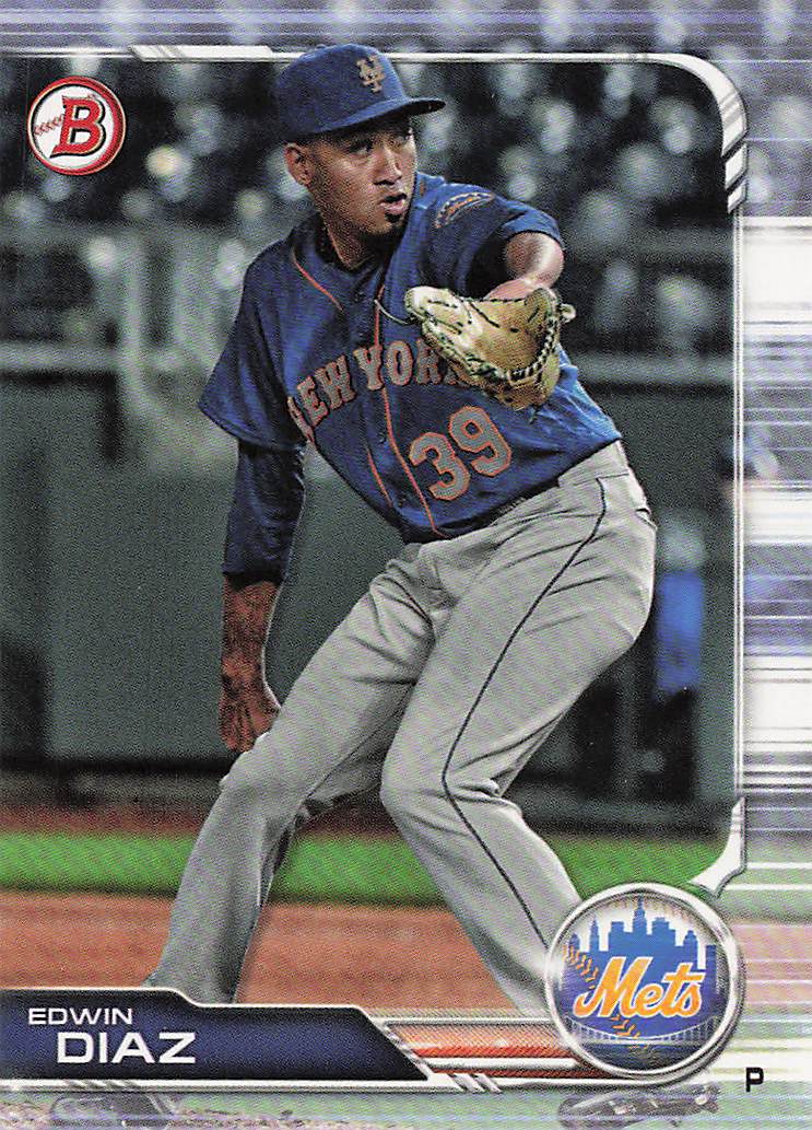 2019 Bowman Baseball Edwin Diaz #26