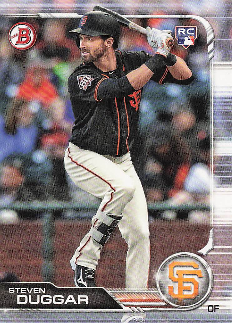 2019 Bowman Baseball Steven Duggar #30 Rookie