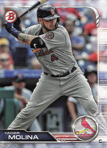 2019 Bowman Baseball Yadier Molina #36