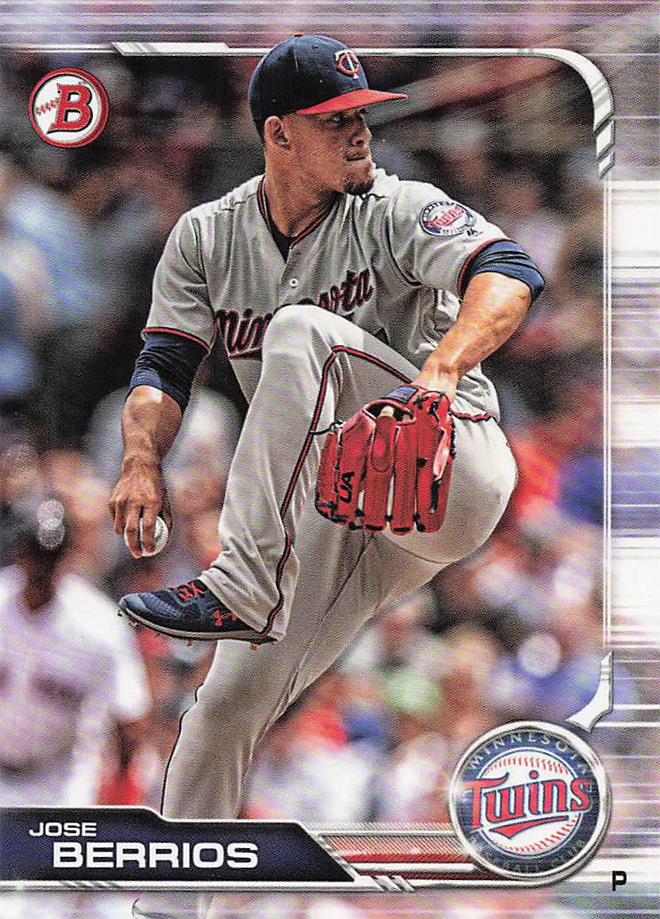 2019 Bowman Baseball Jose Berrios #37