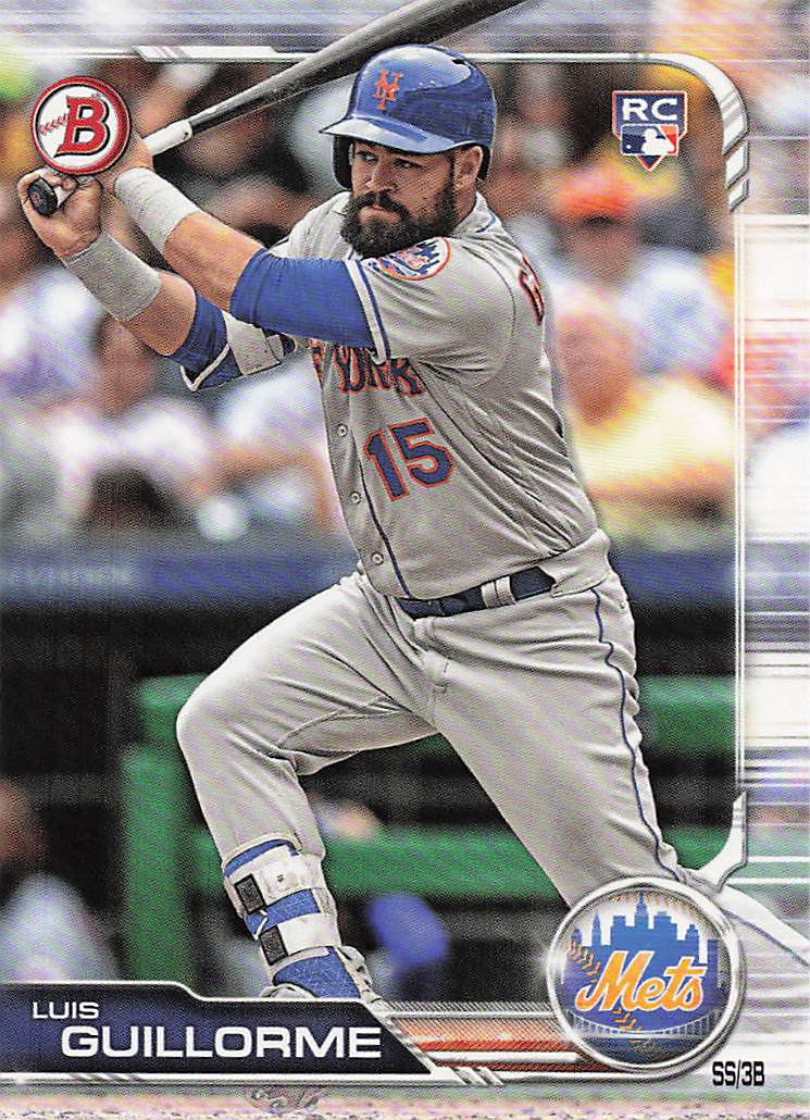 2019 Bowman Baseball Luis Guillorme #39 Rookie