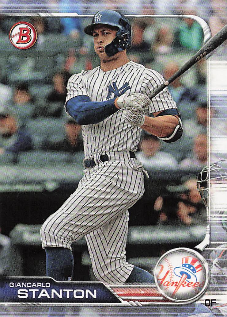 2019 Bowman Baseball Giancarlo Stanton #43