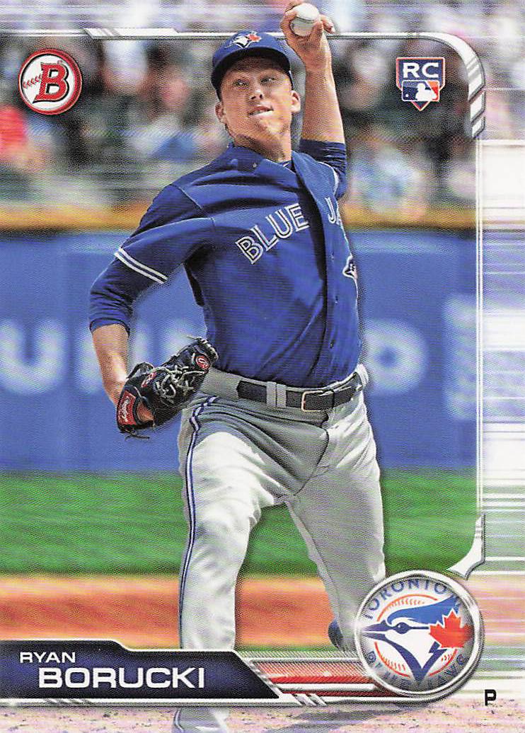 2019 Bowman Baseball Ryan Borucki #44 Rookie