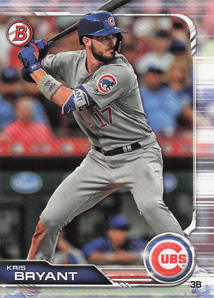 2019 Bowman Baseball Kris Bryant #51