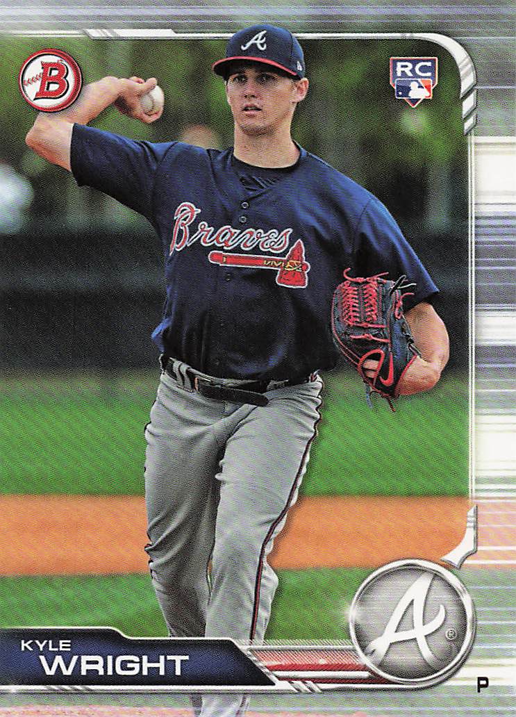 2019 Bowman Baseball Kyle Wright #52 Rookie