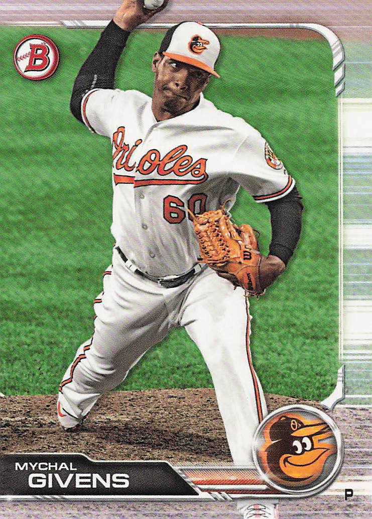 2019 Bowman Baseball Mychal Givens #56