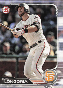 2019 Bowman Baseball Evan Longoria #59