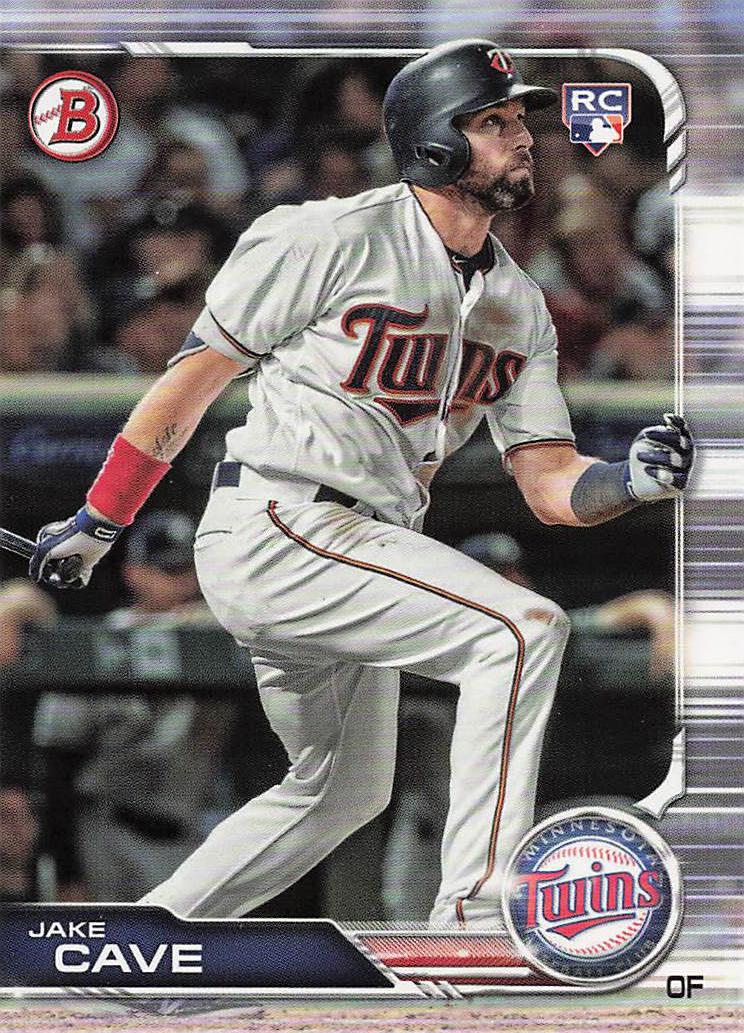 2019 Bowman Baseball Jake Cave #61 Rookie