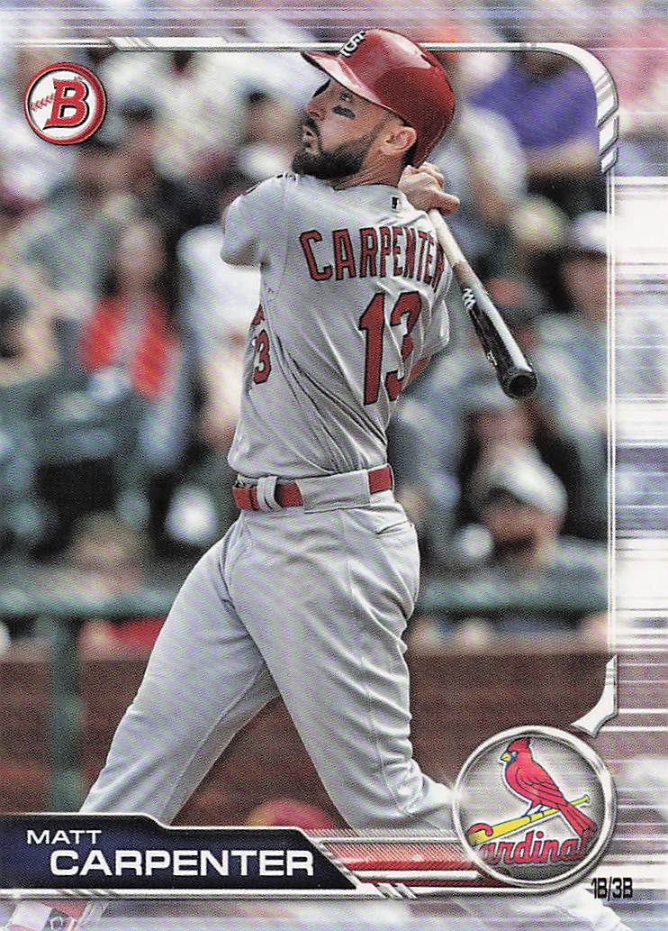 2019 Bowman Baseball Matt Carpenter #74