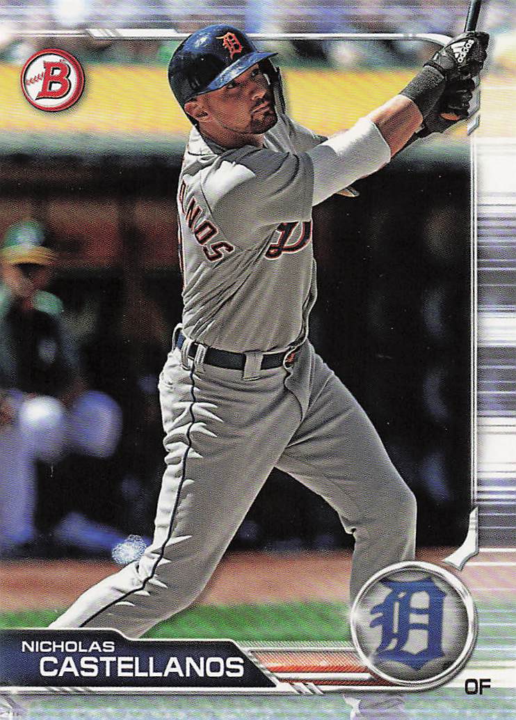 2019 Bowman Baseball Nicholas Castellanos #81