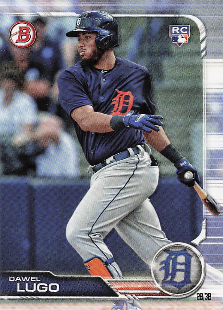 2019 Bowman Baseball Dawel Lugo #82 Rookie