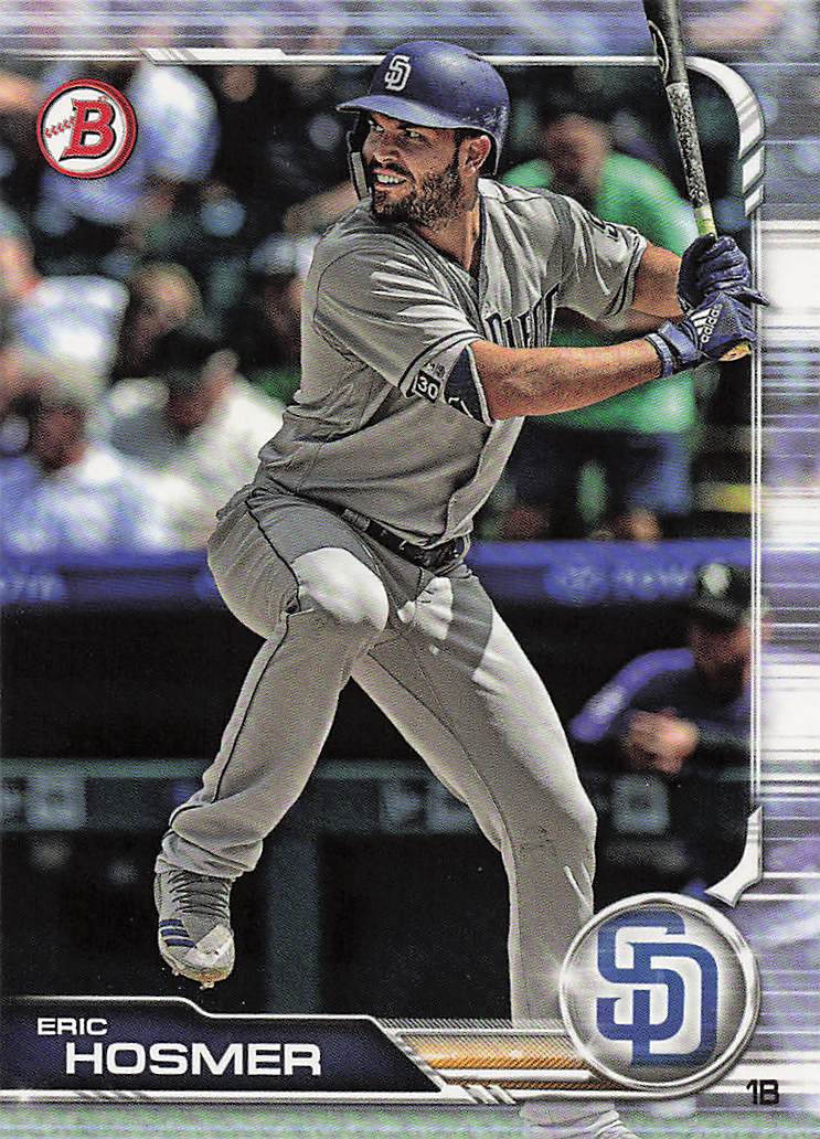 2019 Bowman Baseball Eric Hosmer #86