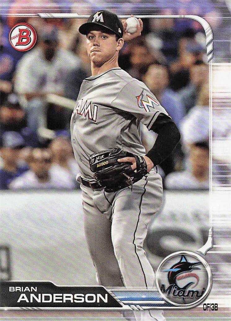 2019 Bowman Baseball Brian Anderson #91