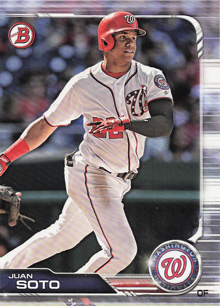 2019 Bowman Baseball Juan Soto #92