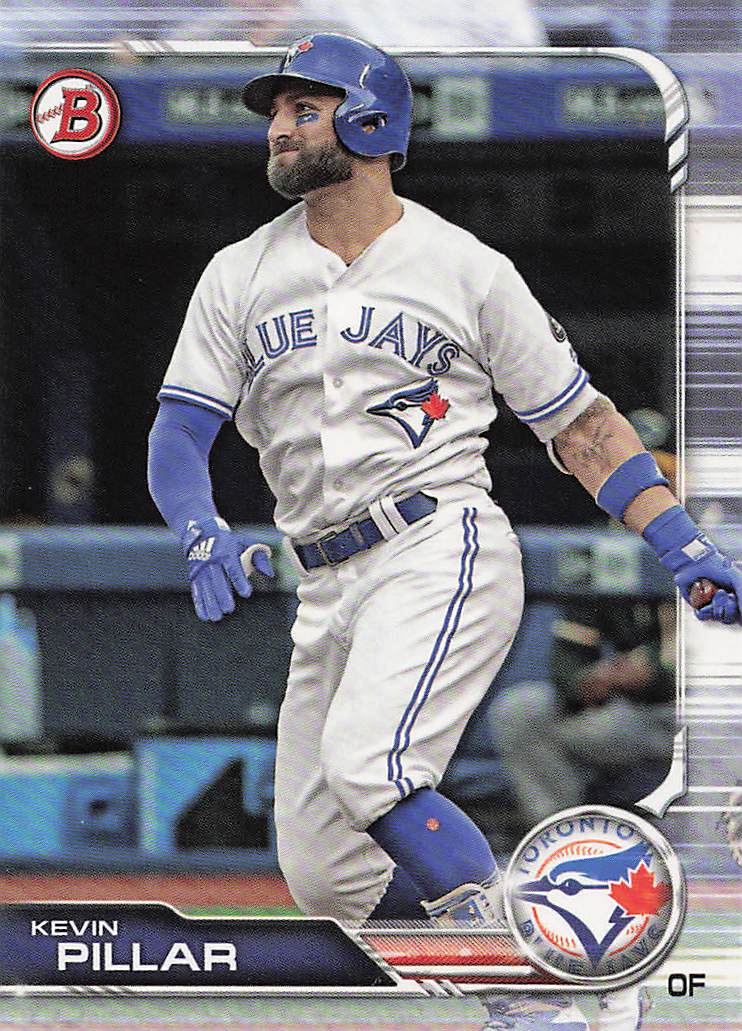 2019 Bowman Baseball Kevin Pillar #95