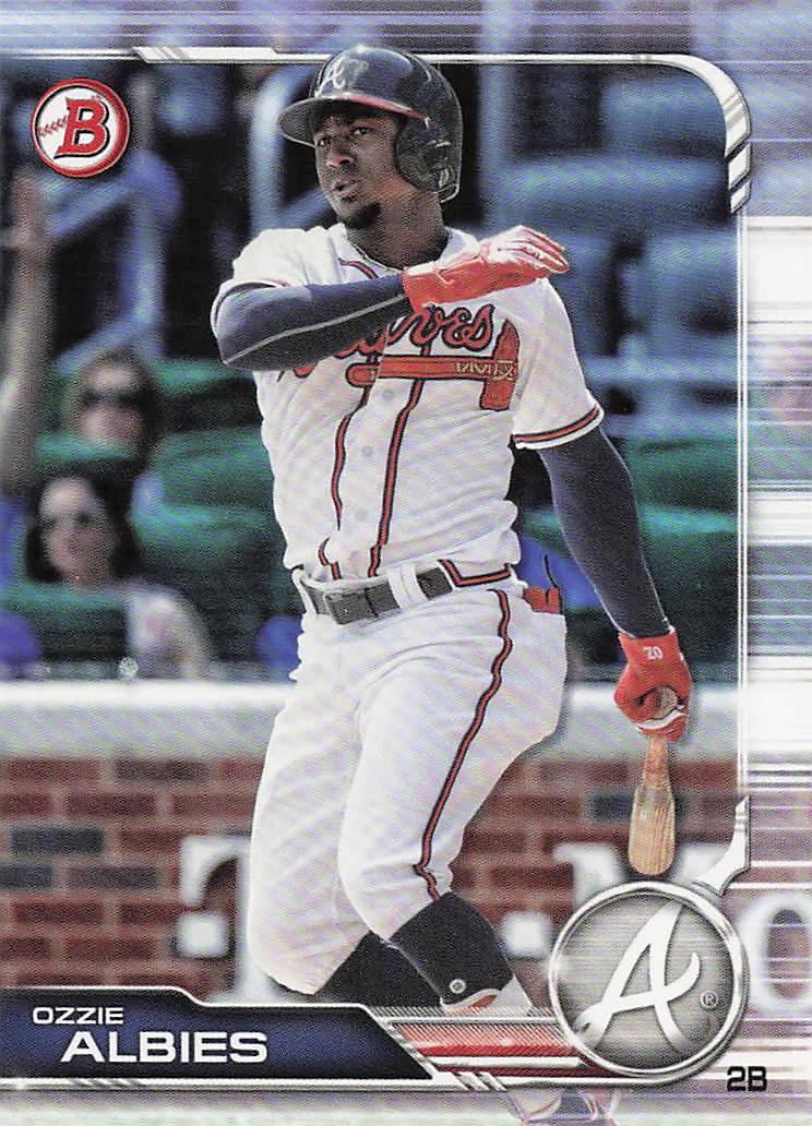 2019 Bowman Baseball Ozzie Albies #96