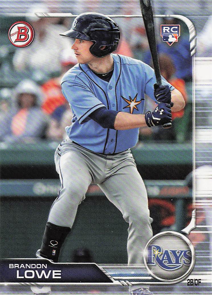 2019 Bowman Baseball Brandon Lowe #98 Rookie