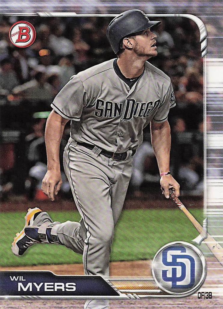 2019 Bowman Baseball Wil Myers #99