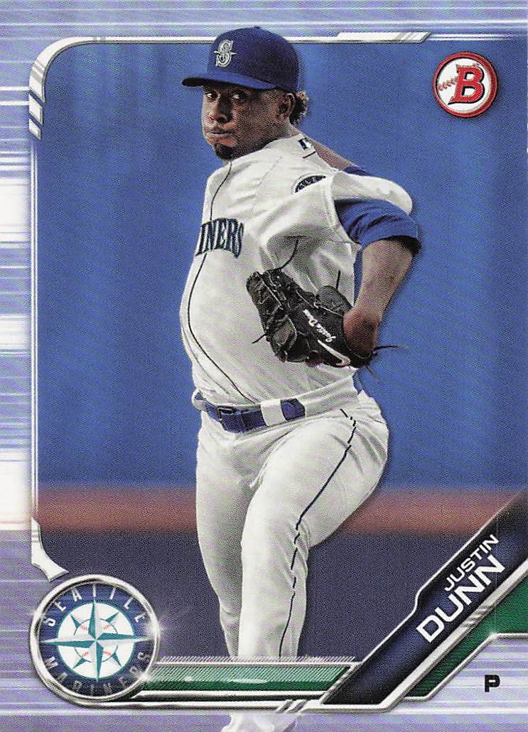 2019 Bowman Baseball Justin Dunn #BP-3