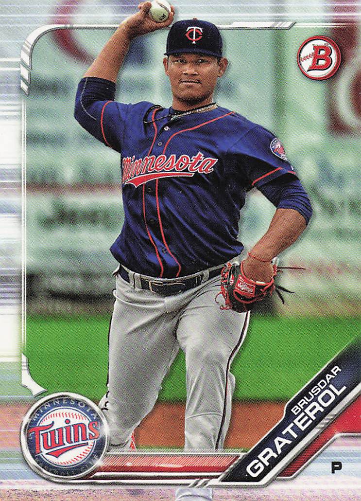 2019 Bowman Baseball Prospects Brusdar Graterol #BP-6